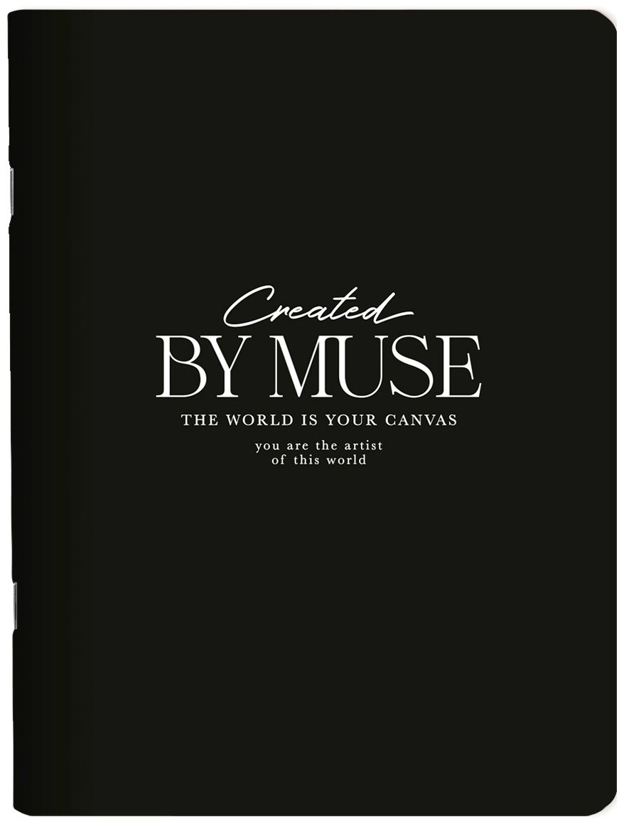 Общая тетрадь Be Smart Muse, 48 л, А5, клетка, мягкая обложка, 1 шт 