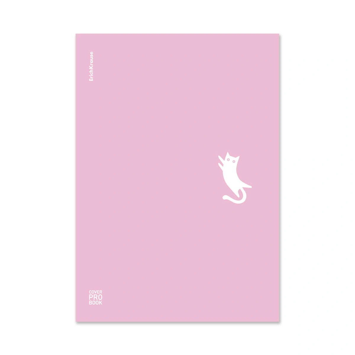 Тетрадь общая ученическая с пластиковой обложкой на скобе ErichKrause CoverProBook Brave cats, фиолетовый, А4, 48 листов, клетка  - фото 4