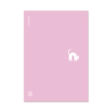 Тетрадь общая ученическая с пластиковой обложкой на скобе ErichKrause CoverProBook Brave cats, фиолетовый, А4, 48 листов, клетка  - фото 5