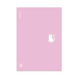 Тетрадь общая ученическая с пластиковой обложкой на скобе ErichKrause CoverProBook Brave cats, фиолетовый, А4, 48 листов, клетка  - фото 2