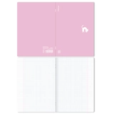 Тетрадь общая ученическая с пластиковой обложкой на скобе ErichKrause CoverProBook Brave cats, фиолетовый, А4, 48 листов, клетка  - фото 6