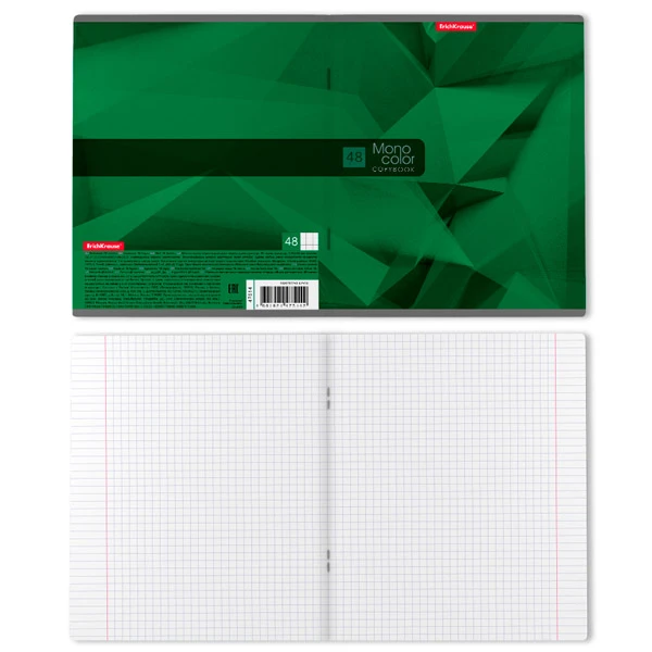 Тетрадь общая ErichKrause® 42631 MonoColor Next 48 листов клетка - фото 4