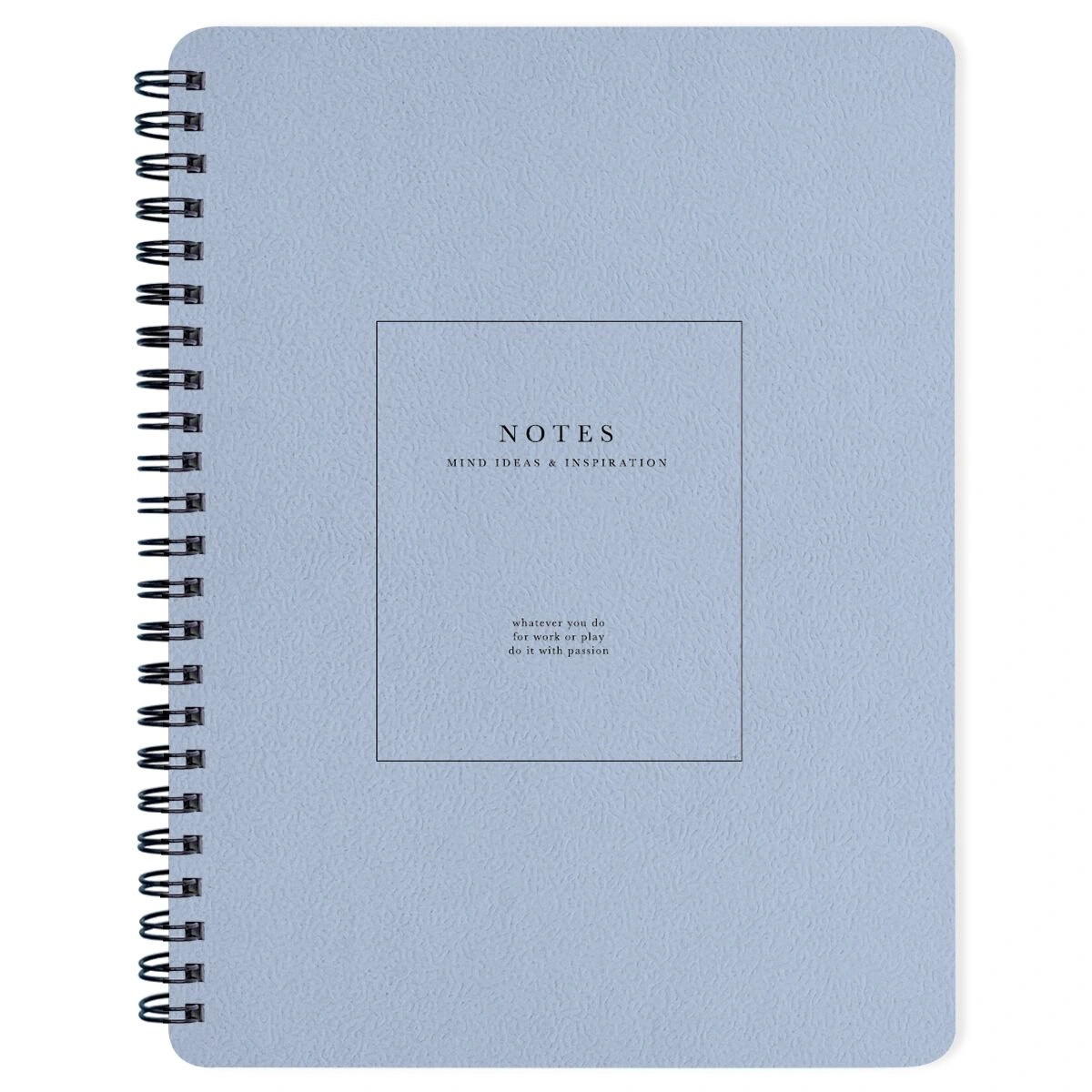 Тетрадь общая, Be Smart, 156х207 мм, 96 л., клетка, мягкий переплет, спираль. Коллекция Notes, голубой 