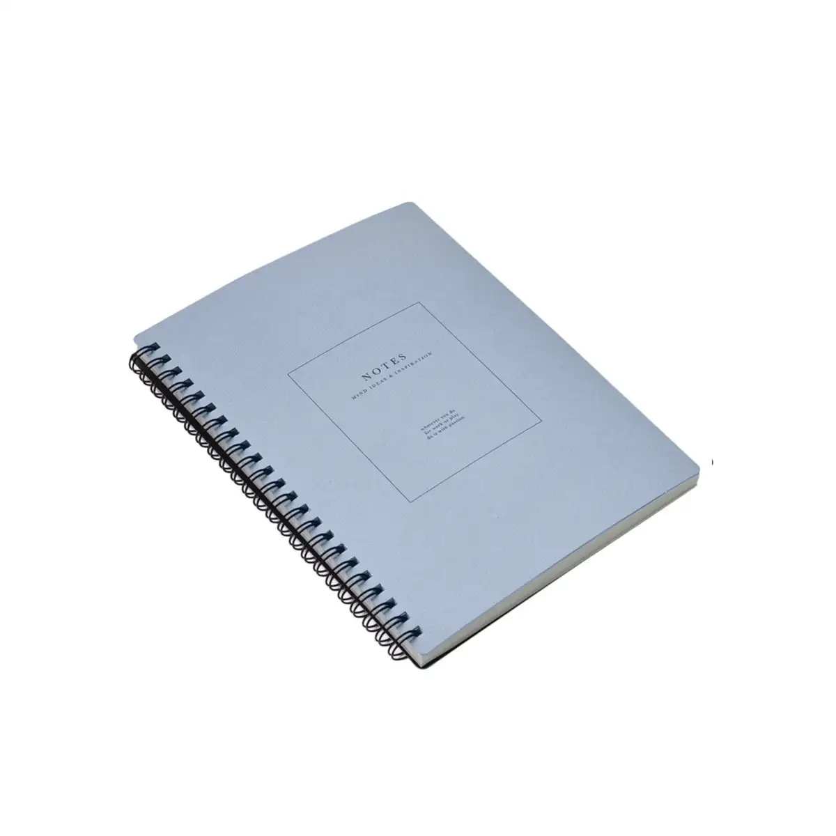 Тетрадь общая, Be Smart, 156х207 мм, 96 л., клетка, мягкий переплет, спираль. Коллекция Notes, голубой  - фото 4