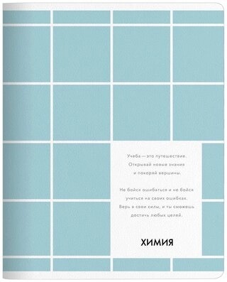 Предметная тетрадь Be Smart "Color", химия, 48 л, А5, клетка, мягкая обложка, 1 шт 