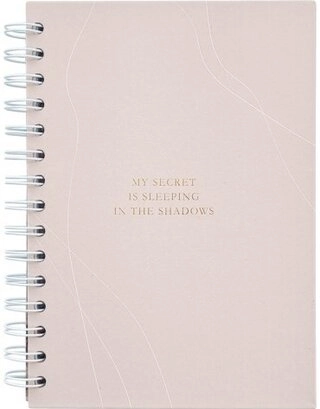 Тетрадь Be Smart N3281 Nude, 120 листов, А5, разметка клетка, мягкая обложка, бежевый 