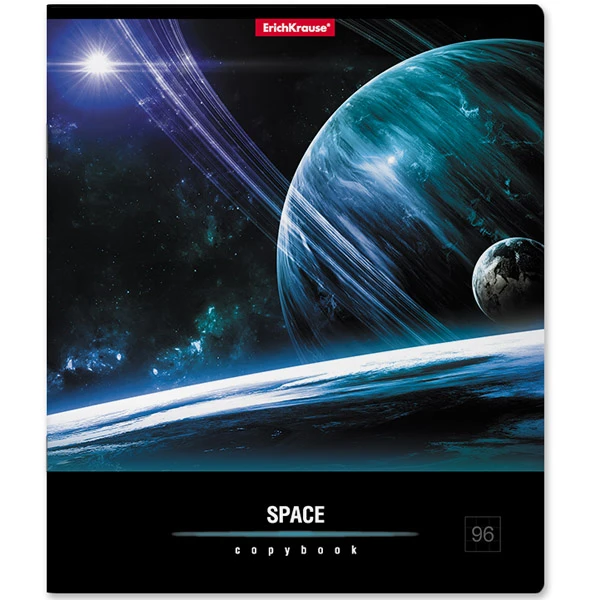 Тетрадь общая ErichKrause® 35494 Вселенная 96 листов клетка - фото 5