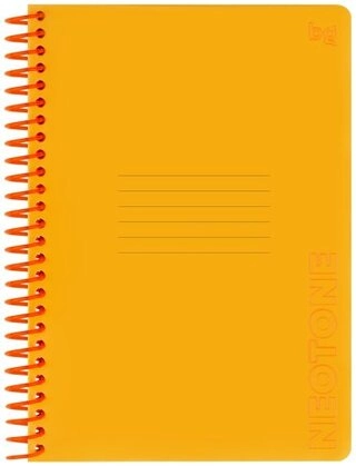 Общая тетрадь BG Neon, 48 л, А5, клетка, мягкая обложка, 1 шт 