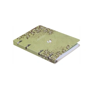 Тетрадь общая, Be Smart, 163х212 мм, 120 л., клетка, кольцевой механизм, картон. Коллекция Soul, сад  - фото 2