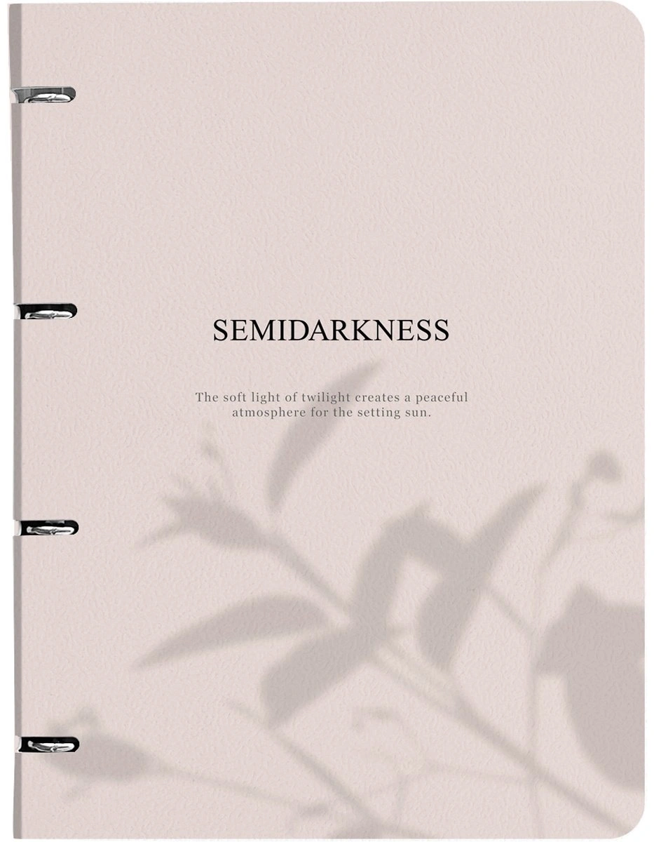 Общая тетрадь Be Smart Shadow бежевый, 120 л, А4, клетка, твердая обложка, 1 шт 