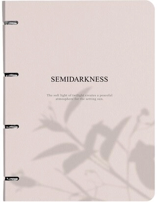 Общая тетрадь Be Smart Shadow бежевый, 120 л, А4, клетка, твердая обложка, 1 шт 