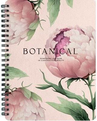 Общая тетрадь Be Smart Peony пудровый, 80 л, А5, клетка, мягкая обложка, 1 шт 