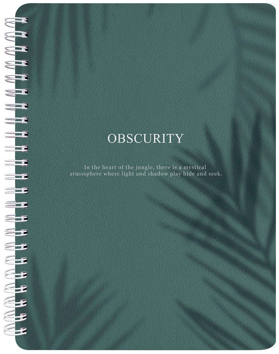 Общая тетрадь Be Smart Shadow зеленый, 120 л, А5, клетка, мягкая обложка, 1 шт 