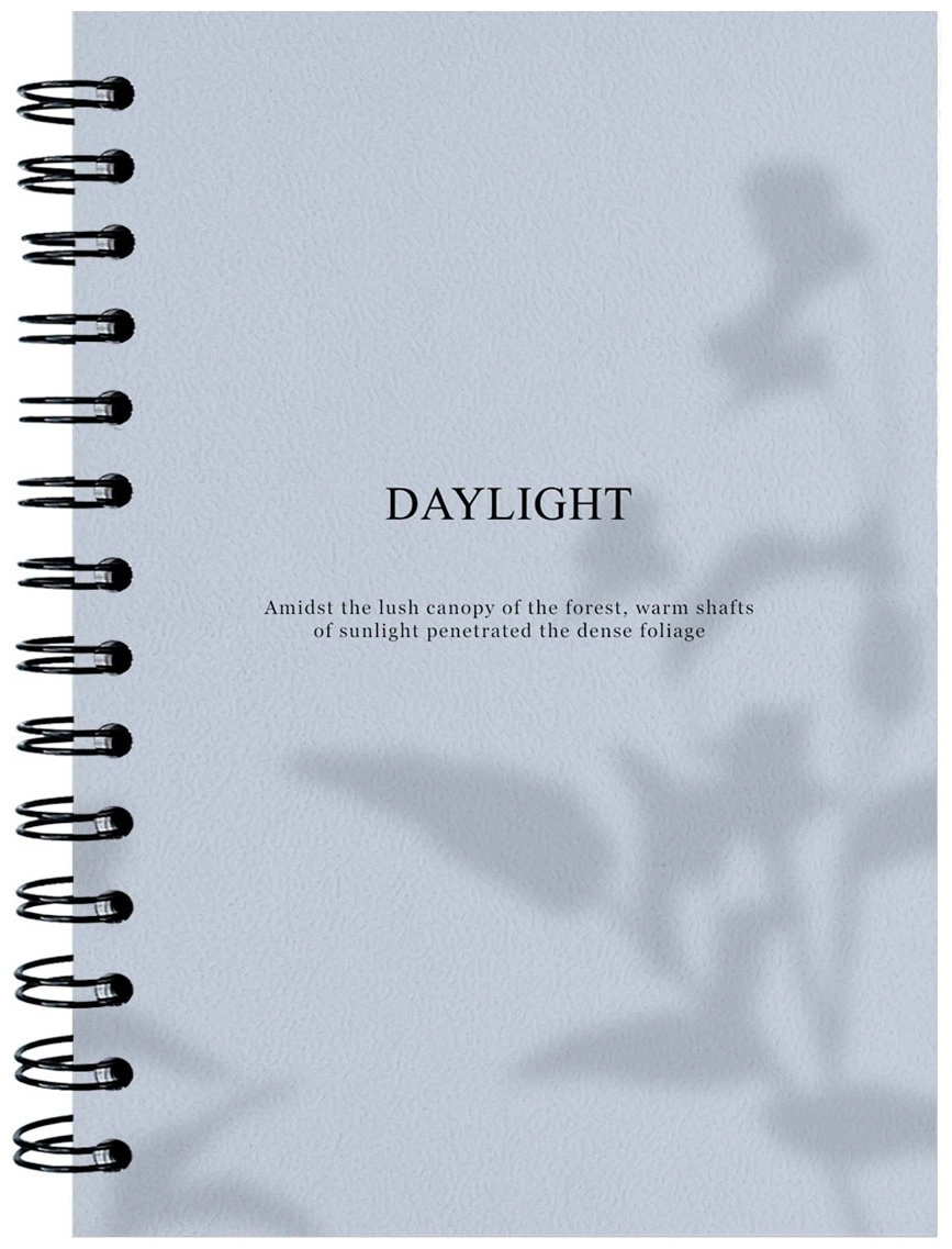 Общая тетрадь Be Smart Shadow голубой, 120 л, А5, клетка, твердая обложка, 1 шт 