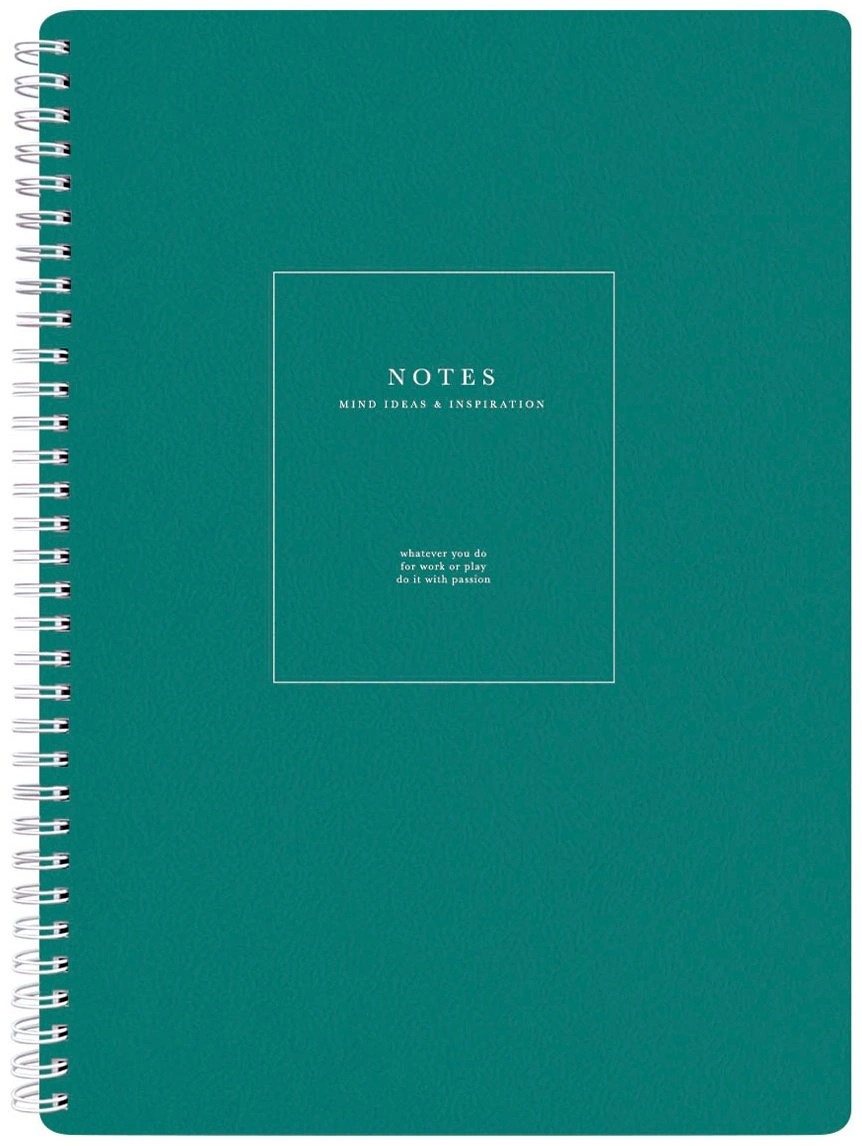 Общая тетрадь Be Smart Notes зеленый, 96 л, А4, клетка, мягкая обложка, 1 шт 