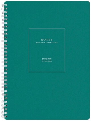 Общая тетрадь Be Smart Notes зеленый, 96 л, А4, клетка, мягкая обложка, 1 шт 