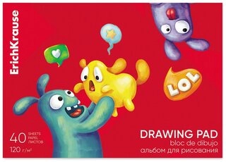 Альбом Erich Krause Jolly Friends 61477 A4 40 листов 