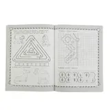 Умная раскраска. Девочки рисуют по клеточкам и точкам  - фото 3