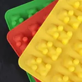 Форма для мармелада 18х2 см "Медвежата", 15 ячеек, цвета МИКС  - фото 4