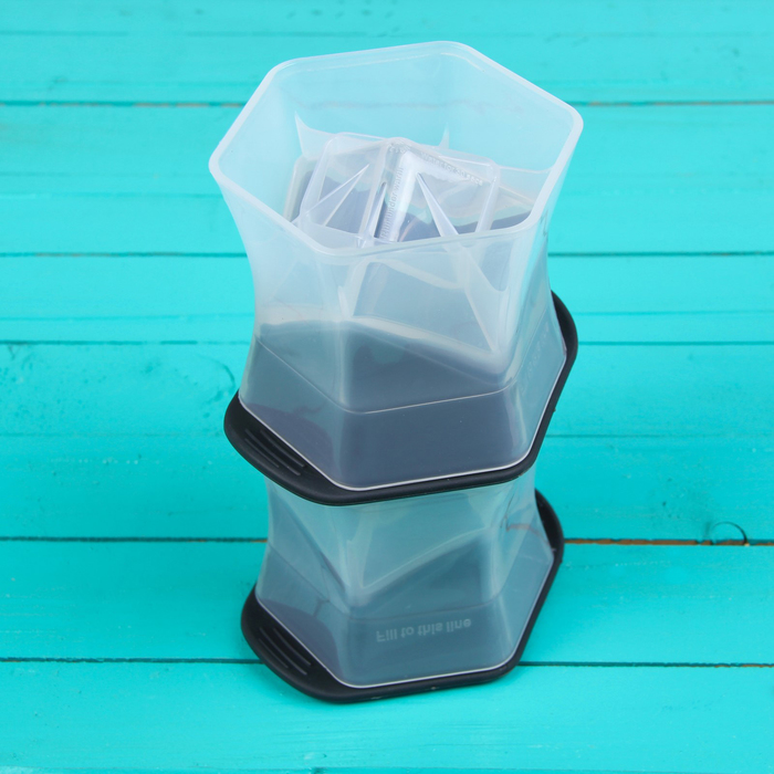 Набор форм для льда "Куб", 2 шт 