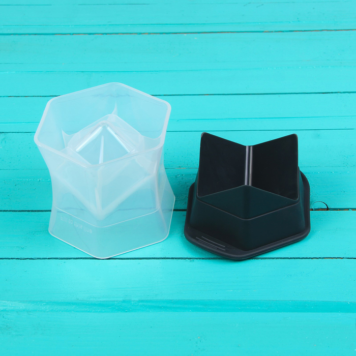 Набор форм для льда "Куб", 2 шт 