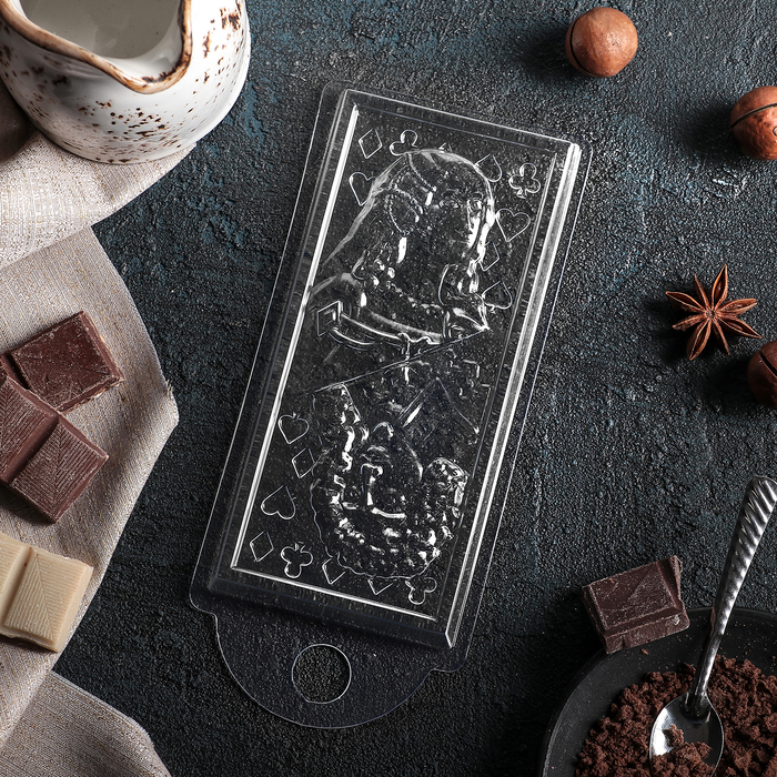 Шоколад пішіні 7×15×1" Карта (ханым/патша)" 
