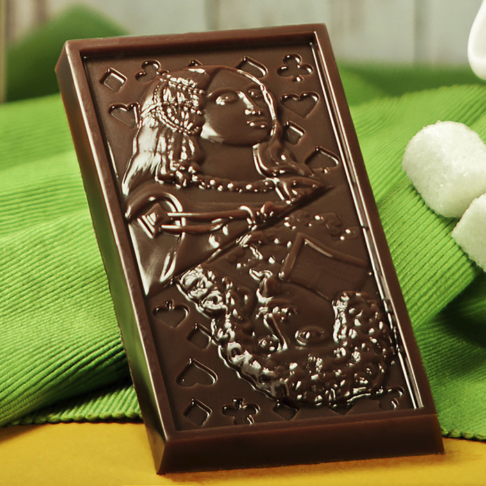 Шоколад пішіні 7×15×1" Карта (ханым/патша)" 