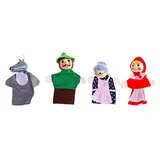 Кукольный театр «Красная шапочка», набор 4 шт.  - фото 2