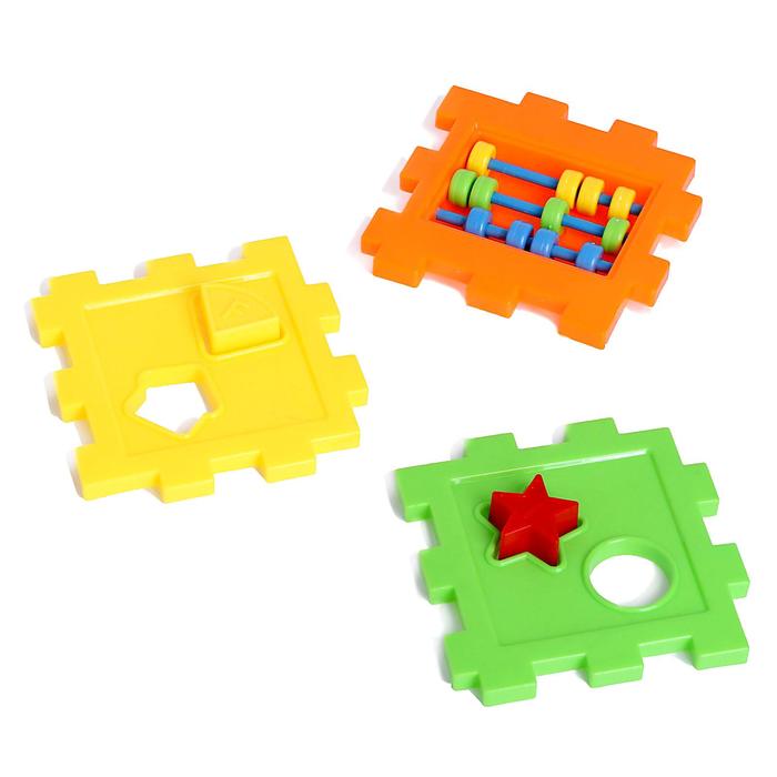 Развивающая игрушка-сортер «Куб» со счётами 