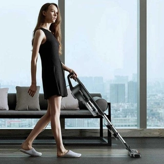 Проводной вертикальный пылесос Deerma DX600 Черный DX600