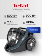 Пылесос с контейнером для пыли Tefal Silence Force Cyclonic Effitech TW7941EA - фото 4