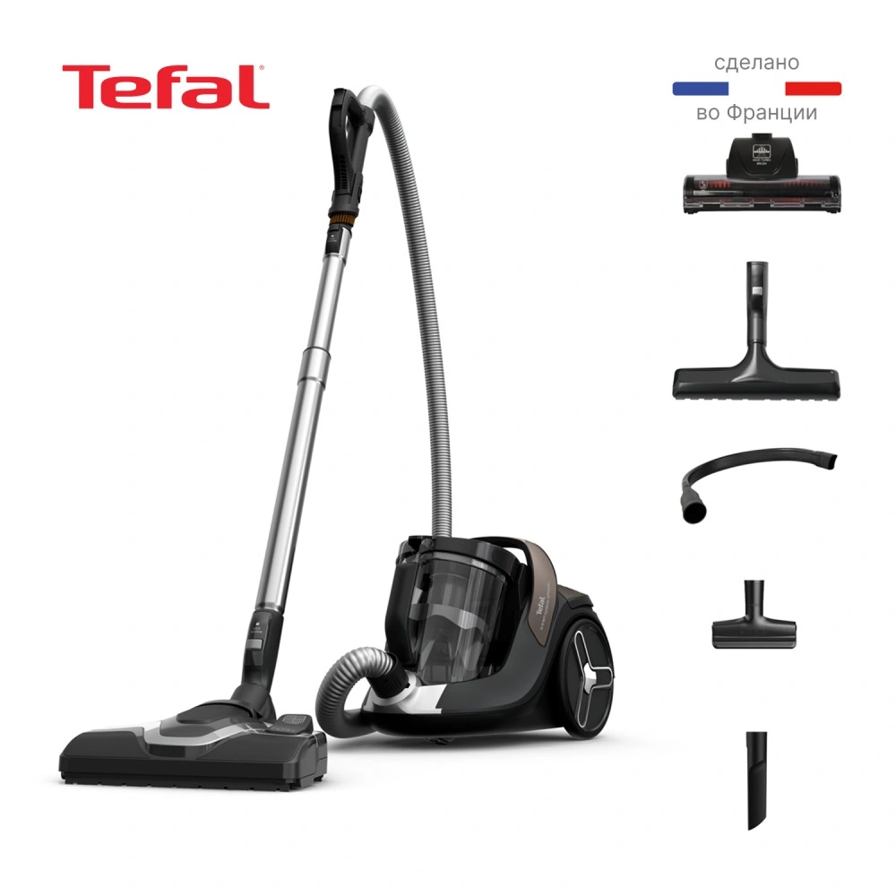 Tefal контейнері бар шаңсорғыш X-Trem Cyclonic Effitech TW7C89EA - фото 9