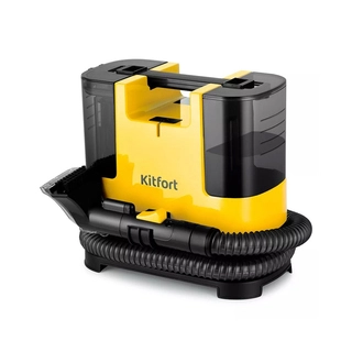 Моющий пылесос Kitfort КТ-5162-3 черно-желтый 