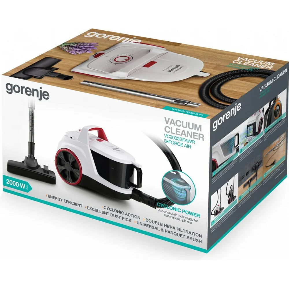 Gorenje шаңсорғышы VC2002SFAWR - фото 17