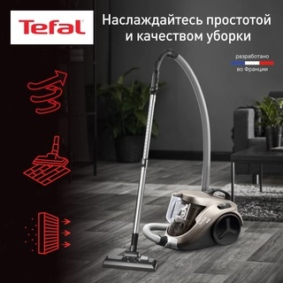 Пылесос с контейнером для пыли Tefal Compact Power TW3786RA - фото 2