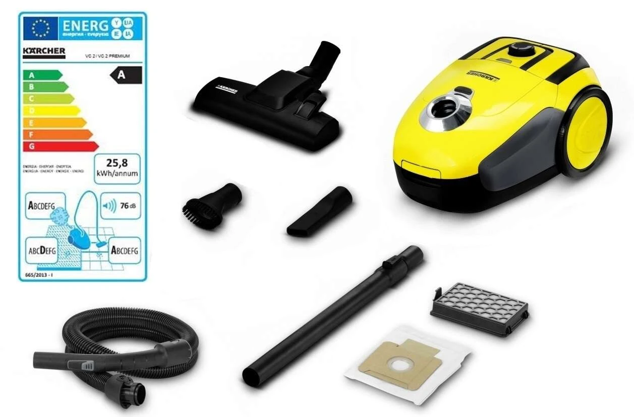Пылесос Karcher VC 2 Bag - фото 4