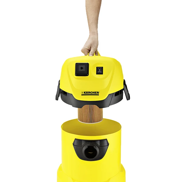 Пылесос для сухого и влажного мусора Karcher WD 3 P - фото 3