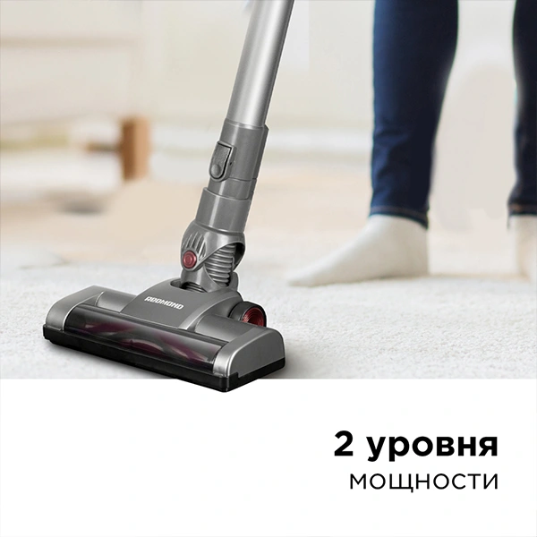 Беспроводной вертикальный пылесос Redmond RV-UR356 Красный RV-UR356 (красный) - фото 5