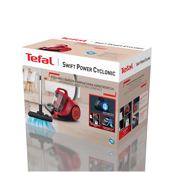 Пылесос Tefal Swift Power Cyclonic TW2913EA - фото 10