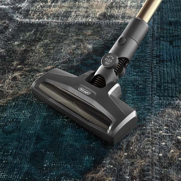 Вертикальный пылесос Delonghi XLM408.DGG Darkgy/Gold - фото 8