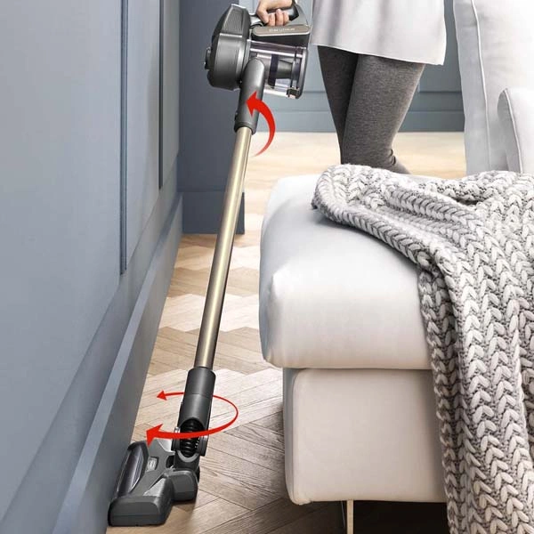 Вертикальный пылесос Delonghi XLM408.DGG Darkgy/Gold - фото 11