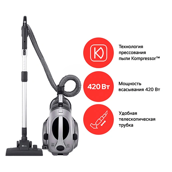 Пылесос LG VC83209UHAS