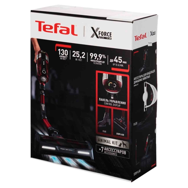 Tefal X-Force Flex 11.60 тік шаңсорғыш TY9879WO