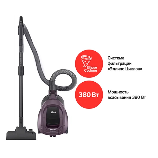 Пылесос LG VC5420NHTW