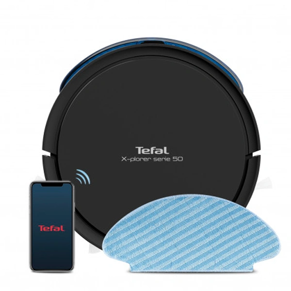 Робот-пылесос Tefal RG7375WH Black Black - фото 18