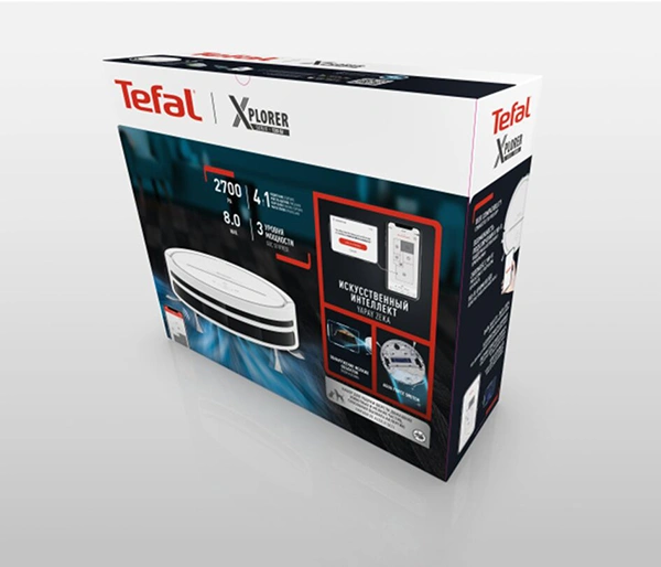 Робот-пылесос Tefal X-plorer Serie 120 RG7867WH White - фото 6