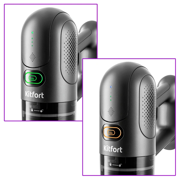 Беспроводной вертикальный пылесос Kitfort КТ-5122 КТ-5122 - фото 7