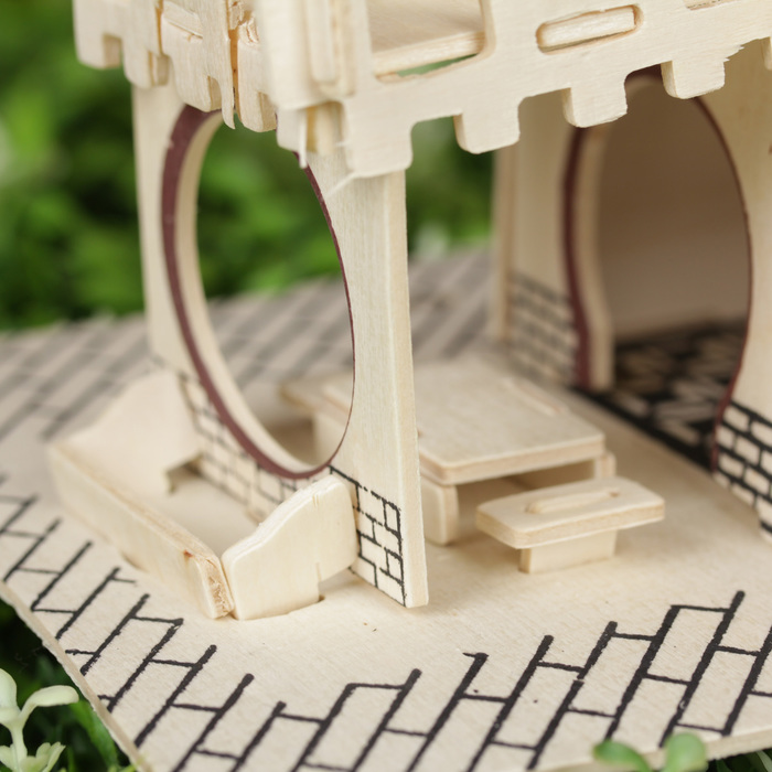 Конструктор деревянный 3D "Китайский ресторан" 