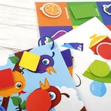 Игрушка развивающая "Веселые липучки. Блокнот. Цвета и формы"  - фото 4