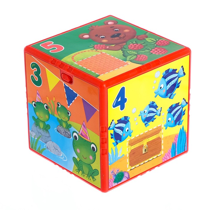 Музыкальная игрушка "Говорящий кубик. Счёт, формы, цвета" 